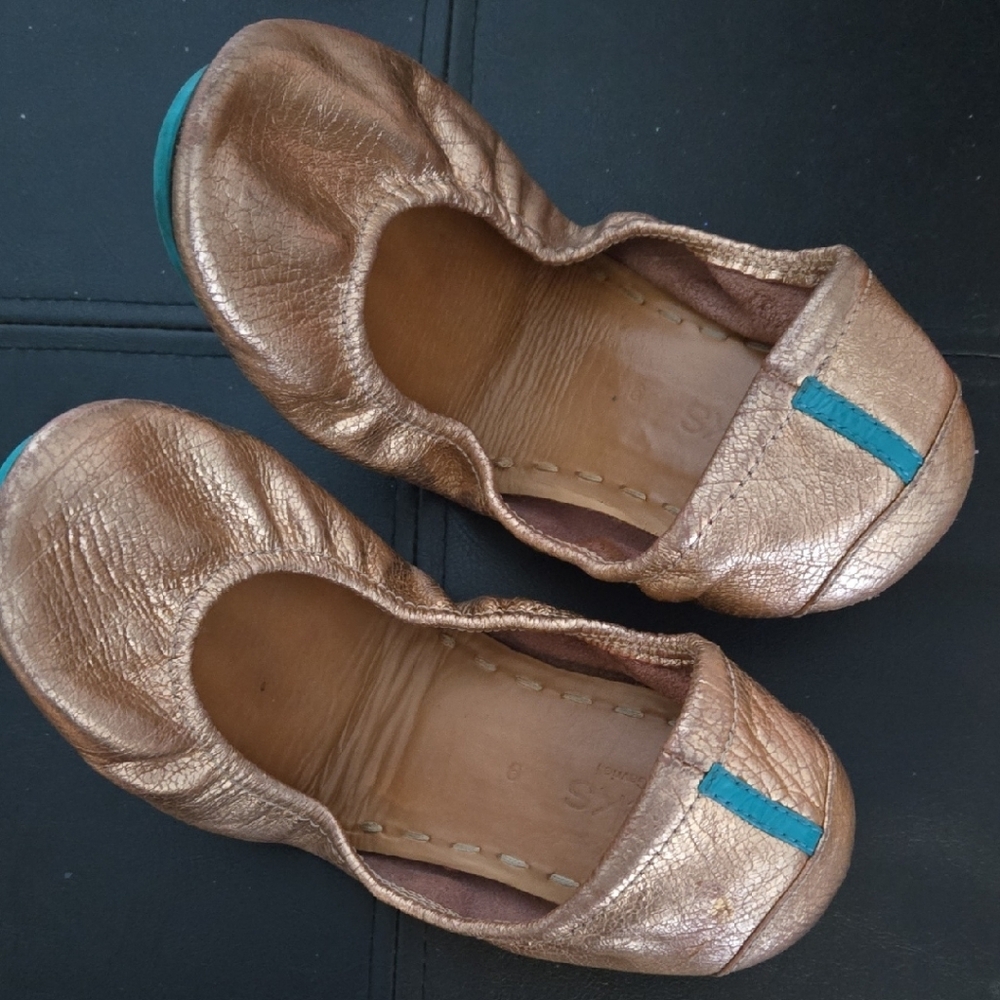 Tieks Rosegold Ballet Flats